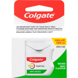 Photo of Colgate Total Waxed Mint Dental Floss 100m