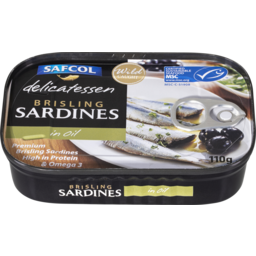 Photo of Safcol Brisling Sardines In Oil 110g