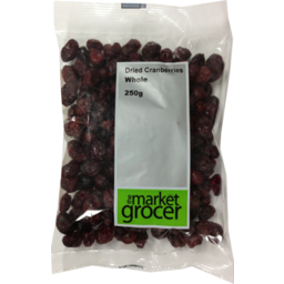 Photo of Tmg Dried Cranberries Whole 250g