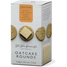 Photo of Heritage Crackers Oatcake Rounds 150g