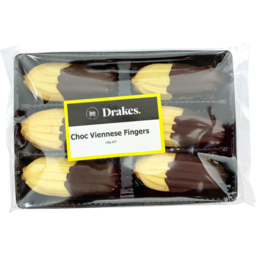 Photo of Drakes Choc Viennese Fingers 6 Pack 198g