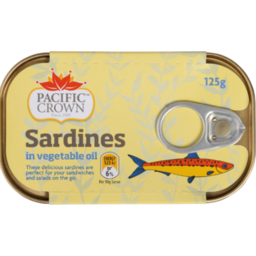 Photo of Pacific Crown Sardines 125g In Oil