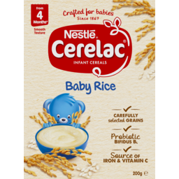 Photo of Nestle Cerelac Infant Cereal Rice With Probiotics 4- onths Stage 1g