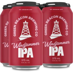 Photo of Green Beacon Brewing Co. Windjammer Ipa Cans