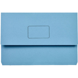 Photo of Document Wallet Slimpick A4 Blue Each