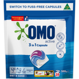 Photo of Omo Active 3 In 1 Laundry Liquid Capsules 28 Pack