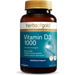 Photo of HERBS OF GOLD Vegan Vitamin D 1000 240 Caps