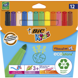 Photo of Bic Kids Visacolour Xl Colouring Markers 12 Pack