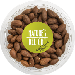 Photo of Nature's Delight Tub Dry Roasted Almonds 150g 