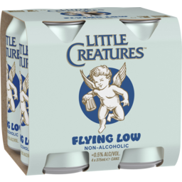 Photo of Little Creatures Flying Low Non-Alcoholic Cans