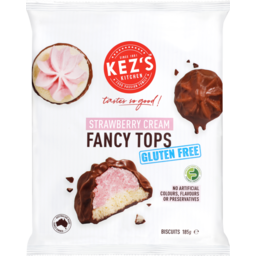 Photo of Kez Stawb Cream Fancy Toppers 185gm