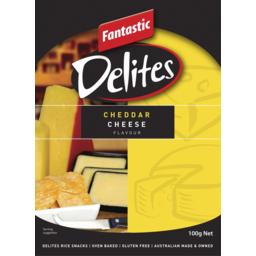 Photo of Fantastic Delites Cheddar Cheese Flavour 100g