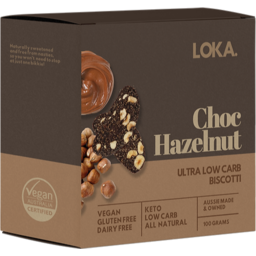 Photo of Loka Biscotti - Choc Hazelnut (Ultra Low Carb)