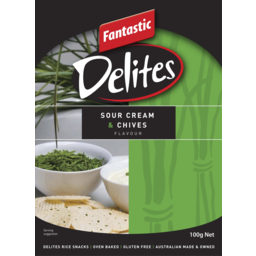 Photo of Fantastic Delites Sour Cream & Chives Flavour Crackers