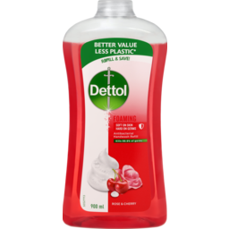 Photo of Dettol Foaming Antibacterial Hand Wash Refill Rose And Cherry 900ml 900ml