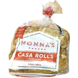 Photo of Nonna's Bakery Casa Rolls (4 Pack)