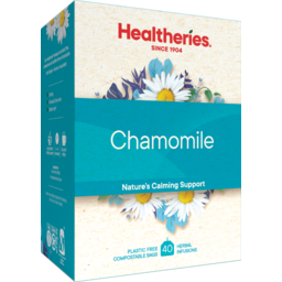 Photo of Healtheries Tea Bags Chamomile 40 Pack
