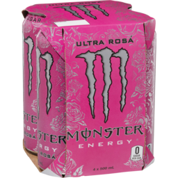 Photo of Monster Energy Ult Rosa4x500ml