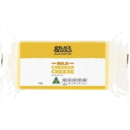 Photo of Black & Gold Mild Cheddar Cheese