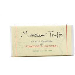 Photo of Monsieur Truffe Chocolate Milk Almond Caramel 100g