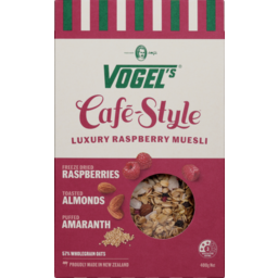 Photo of Vogel's Cafe-Style Muesli Luxury Raspberry Almond And Amaranth