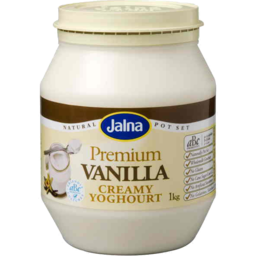 Photo of Jalna Natural Pot Set Premium Vanilla Creamy Yoghurt 1kg