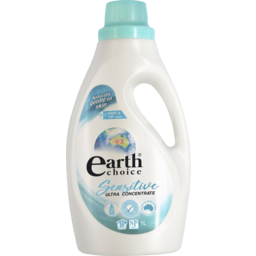 Photo of Earth Choice Laundry Liquid Concentrate Sensitive 1l
