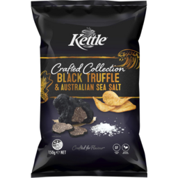 Photo of Kettle Chips Crafted Collection Black Truffle & Salt