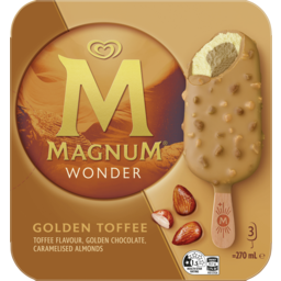 Photo of Magnum Ice Cream Sticks Wonder Golden Toffee