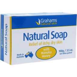 Photo of GRAHAMS NATURAL SKIN Natural Soap With Manuka Honey 100g