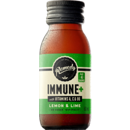 Photo of Remedy Immune+ Lemon & Lime With Vitamins A, C & B6 Shot