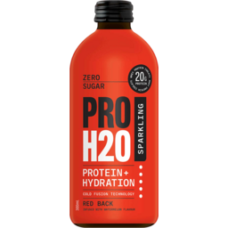 Photo of PROH20 Protein + Hydration Sparkling Water Red Back