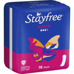 Photo of Stayfree Maxi Stayfree Super Pads No Wings 18 Pack