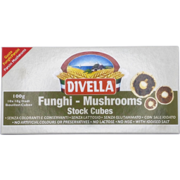 Photo of Divella Mushroom Stock Cubes 100g