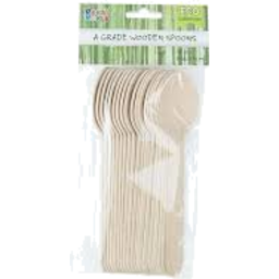 Photo of Party Maker Wood Spoon 18 Pack A Grade