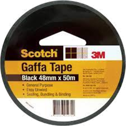 Photo of Scotch Tape Gaffa Black 48mmx15m