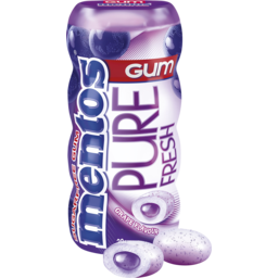 Photo of Mentos Pure Fresh Gum Grape 30g