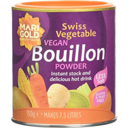 Photo of MARIGOLD SWISS Marigold Organic Bouillon Powder Reduced Salt 150gm