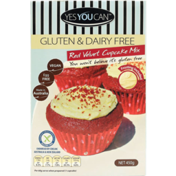 Photo of Yes You Can Gluten Free Red Velvet Cupcake 450g