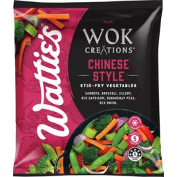 Photo of Wattie's Wok Creations Chinese Style Stir-Fry Vegetables 400g