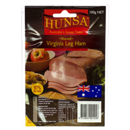 Photo of Hunsa Shaved Ham Virginia 100gm