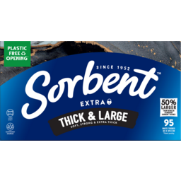 Photo of Sorbent Thick & Large Facial Tissues - 95 Sheets