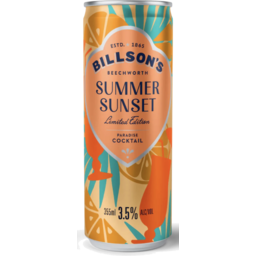 Photo of Billsons Cocktail Summer Sunset Can