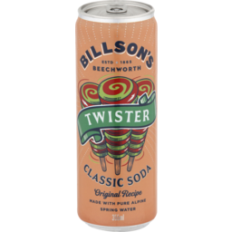 Photo of Billson's Twister Classic Soda 355ml