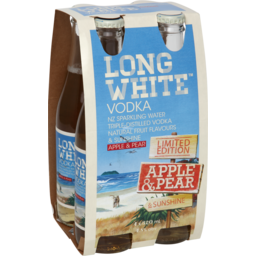 Photo of Long White 4.8% Apple & Pear 4x320ml Bottles
