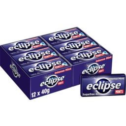Photo of Eclipse Intense Mint Flavour Sugar Free Mints 12
