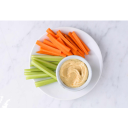 Photo of Carrots Celery & Homous Pot 215g