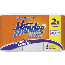 Photo of Handee Ultra Double Length Paper Towel 3 Pack