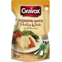 Photo of Gravox White Sauce with Parsley 165g
