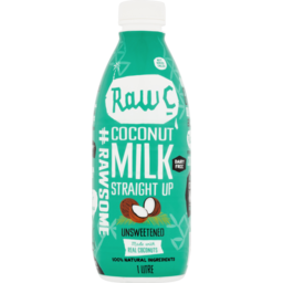 Photo of Raw C Straight Up Coconut Milk 1l